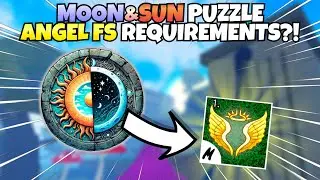 NEW Moon & Sun Puzzle is Related To Angel Fighting Style?!! (Blox Fruits)