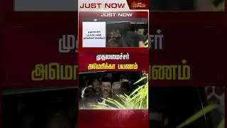 முதலமைச்சர் அமெரிக்கா பயணம்...NewsTamil24x7 #shorts #mkstalin