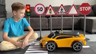 Mark and Lamborghini learn the rules of the road - 32 minute video