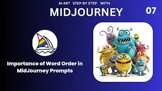 Importance of Word Order in MidJourney Prompts