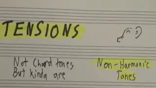 Tensions: Somewhere Over The Chord Tones