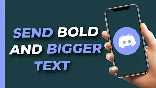 How to Make BIG Text in Discord - Send Bold & Bigger Text on Discord Trick