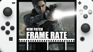 Alan Wake Remastered (NEW PATCH) Nintendo Switch Frame Rate Test