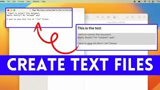 Create Text File in Mac - Convert Notes into txt Format in Just 1 Minute