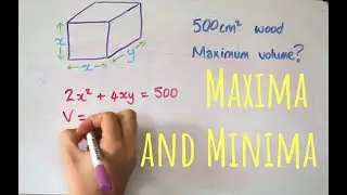 Maxima and minima - differentiation for optimisation