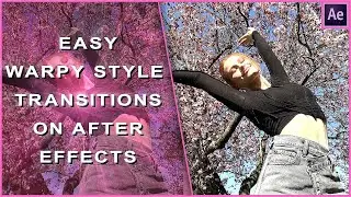 warpy style transitions on after effects part 12 | klqvsluv