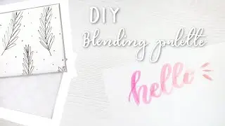 DIY Blending Palette | For Water Based Brush Pens and Markers e.g. Tombow and Crayola Supertips