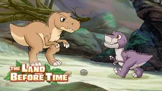 Making Friends with Sharpteeth | The Land Before Time