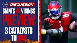 Giants V Vikings Preview: 3 Catalysts to WIN