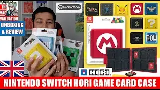 NINTENDO SWITCH HORI GAME CARD CASE REVIEW | UNBOXING | The MAC Evaluation