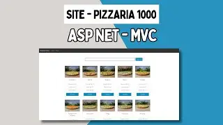 Projeto Completo - Site Pizzaria | ASP NET MVC - .NET 8