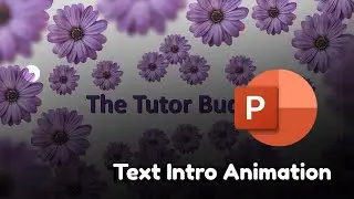 Power Point Text Intro Animation