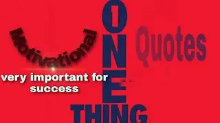 The one thing book quotes for success in hindi -(the one thing पुस्तक के quotes hindi me _motivation