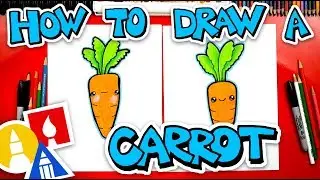 How To Draw A Funny Carrot