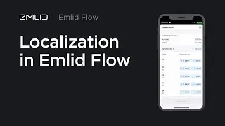 Localization in Emlid Flow