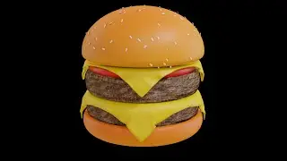 Cheeseburger (Blender Tutorial)