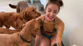 Davi's Peanut Butter Bet Payoff