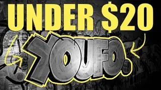 $20 Graffiti Piece Challenge