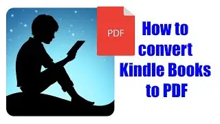 How to convert Kindle Books to PDF using Calibre