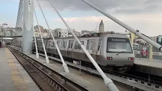 Metro in Istanbul, Turkey 2024 -  İstanbul Metrosu