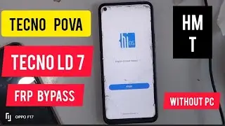 TECNO POVA (LD 7)GOOGLE/FRP BYPASS (New Method Without PC