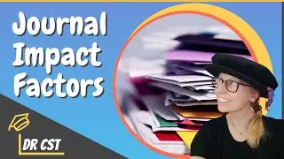 JOURNAL IMPACT FACTORS - High or Low? Where do you publish? #university