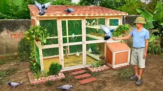 8 minutes learn to make bird cage from wood