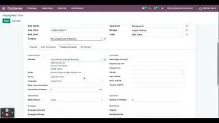 Odoo 15 Employees Module