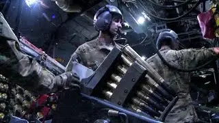 Intense Action Inside The AC-130 Gunship