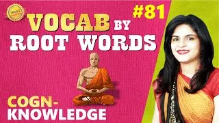 Vocab by Root Words by Manisha Bansal Ma'am | Vocab for SSC CGL, CHSL, Steno, MTS #vocabforssc