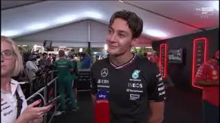 George Russell Post Qualifying Interview | Singapore GP 2024