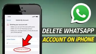 How to Delete Whatsapp Account Permanently on iPhone?