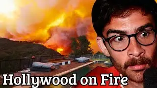 The Worst Fire in LA History is getting Apocalyptic | HasanAbi Reacts