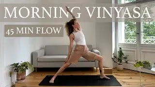 Morning Vinyasa Flow Uplift Your Day | 45 Min Yoga Flow