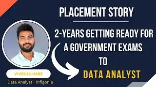 Getting ready for a government exams to become a data analyst | Placement Review - Board Infinity