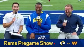 Rams-Commanders Pregame Show - Game Predictions, Players To Watch & More From SoFi Stadium