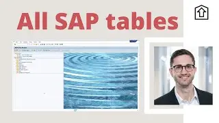 All SAP tables in SAP ERP and SAP S4HANA