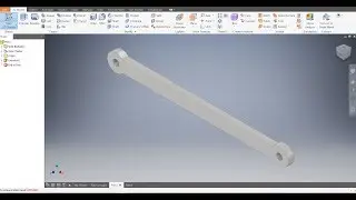 Autodesk Inventor 2019 - Linkage Arm - Train Project - Beginner Tutorial