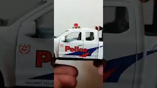 White Police Pick-up Toy Car #shorts #cars