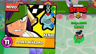 KENJI O NOVO BRAWLER LENDÁRIO DO BRAWL STARS 🗡️