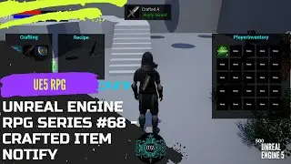 Unreal Engine Tutorial RPG Series #68 - Crafted Item Notify 