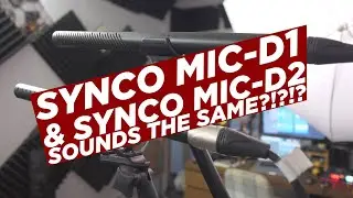 Synco Mic-D1 vs Synco Mic-D2 sounds the same?!?!?