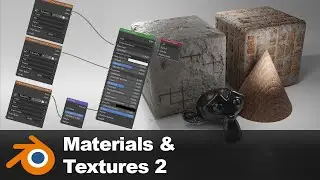 Blender Beginner Basics Materials 2   Assign textures and materials to objects