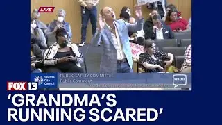 Singing at Seattle City Council: 'Addicts clogging sidewalks, dealers in the street!'