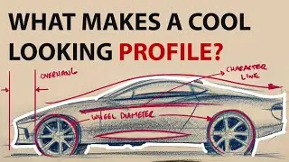 WHAT MAKES A COOL LOOKING PROFILE OF A SPORTS CAR?