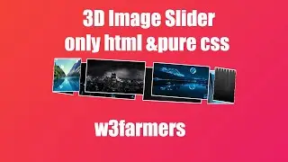 3D images slider ( 8 images ) with rotation animation