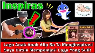 😍Lagu Anak Alip Ba Ta Menginspirasi Saya, Baby Shark | Galang Rambu Anarki (Iwan Fals) | Jess Collab