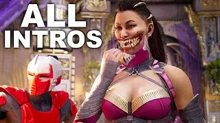 MORTAL KOMBAT 1 Mileena All Intros MK1