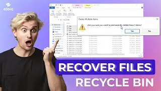 [TESTED] How to Recover Deleted Files from Recycle Bin | Recover Data Deleted from Recycle Bin-3WAYS