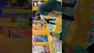 Trampoline park with Family! Full vlog on channel 
